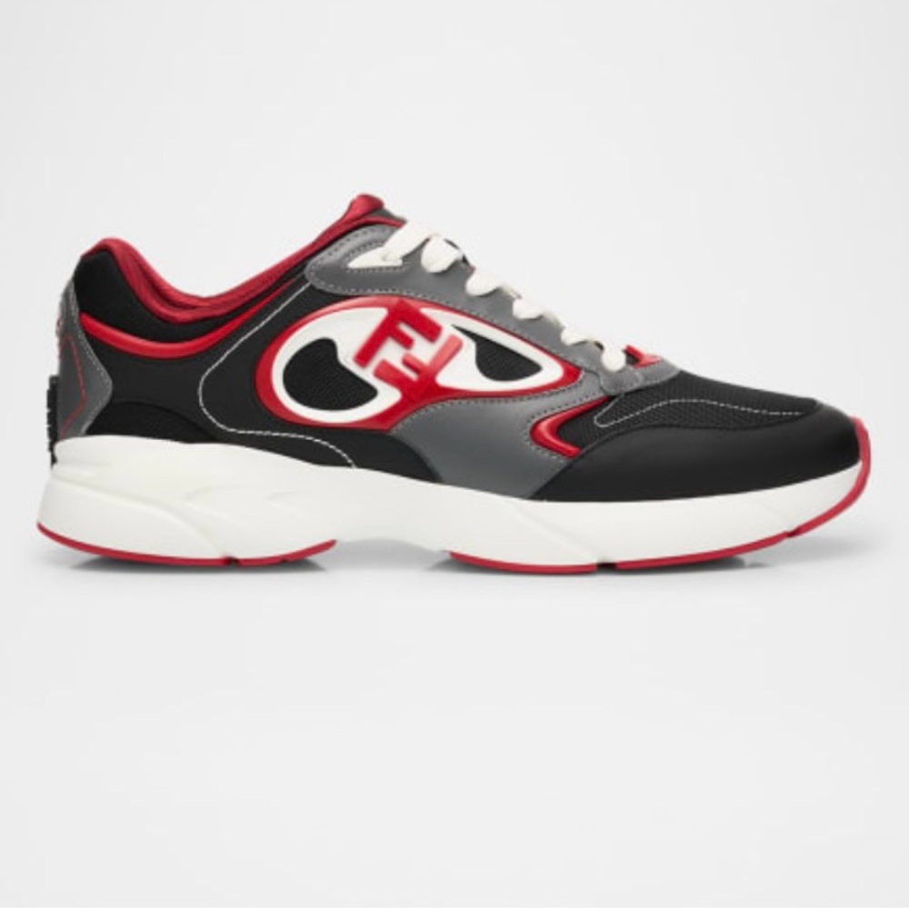 Fendi Men’s forward mesh low top sneakers